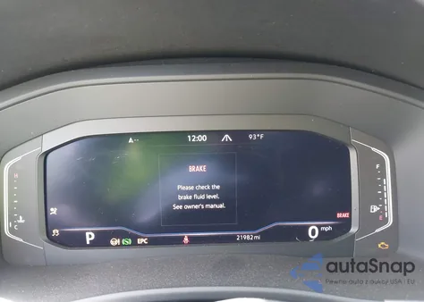 2022 Volkswagen Atlas 3.6L V6 Sel from USA, damaged, VIN 1V2BR2CA6NC523736